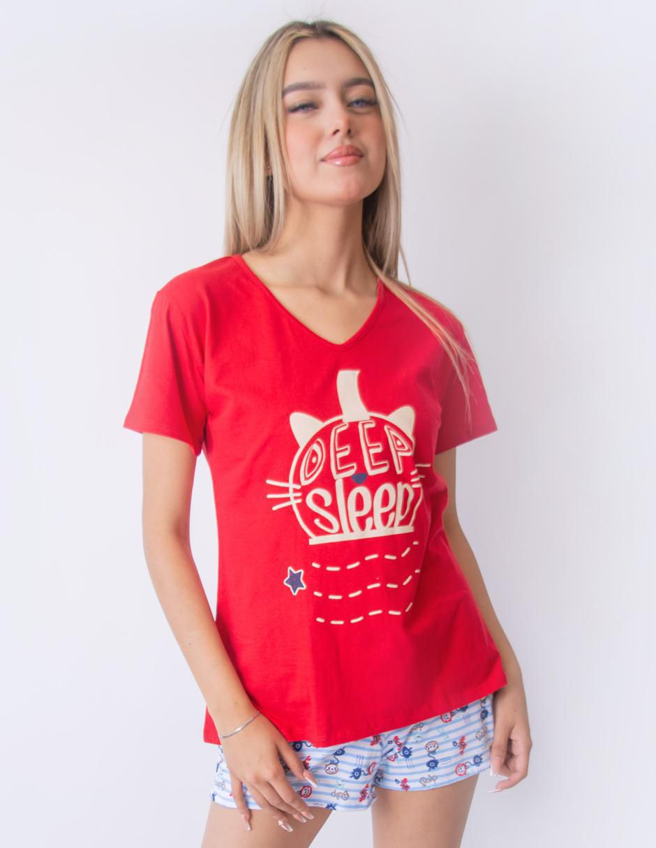 Conjunto pijama Primavera-Verano para mujer Conjunto pijama Primavera-Verano para mujer