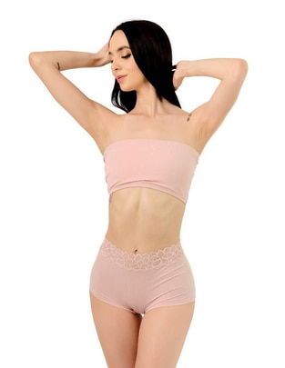 Conjunto de bra y panty de encaje Conjunto de bra y panty de encaje