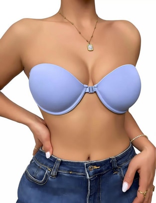 Brassiere media copa para mujer