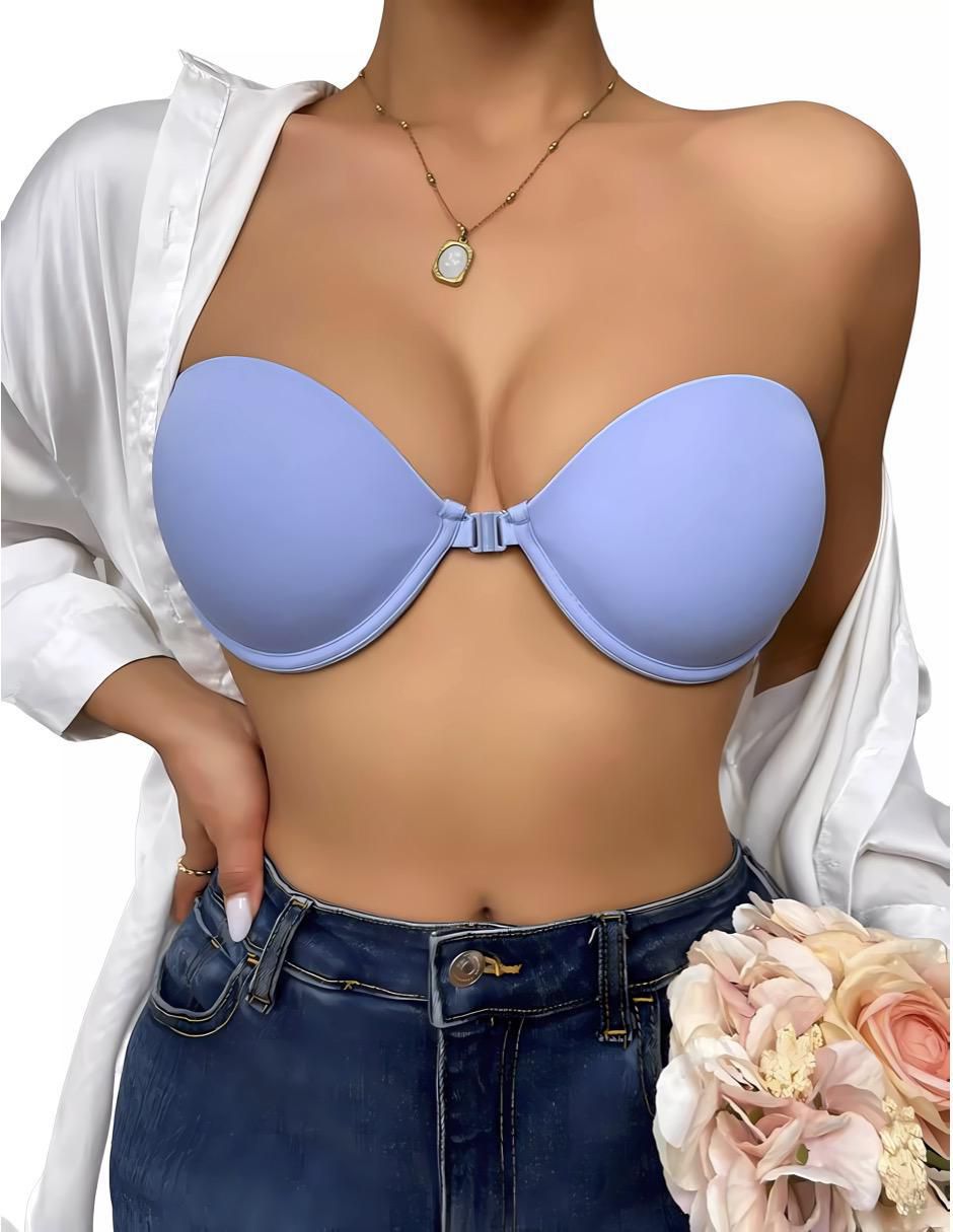 Brassiere media copa para mujer