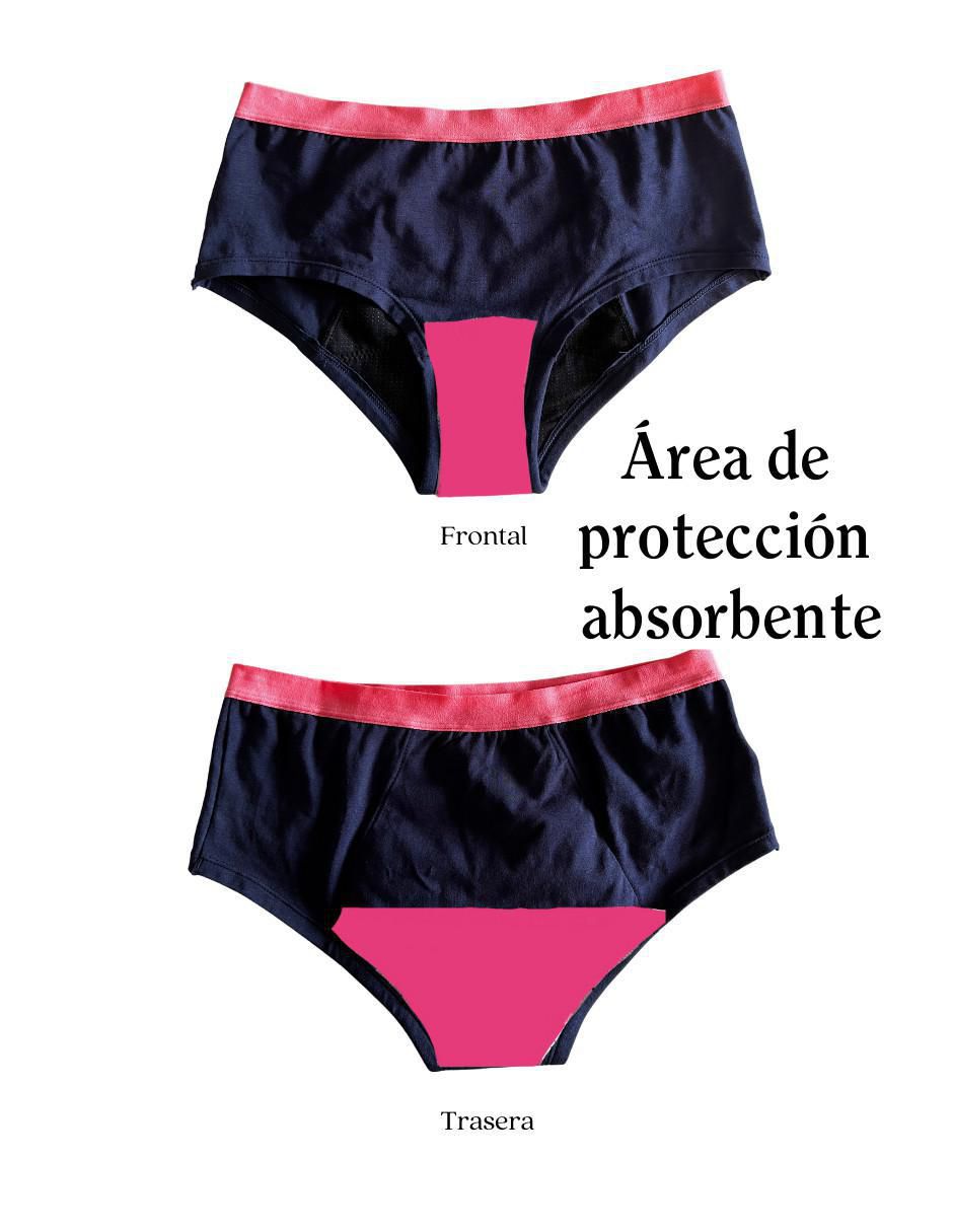Panty menstrual flujo moderado 6