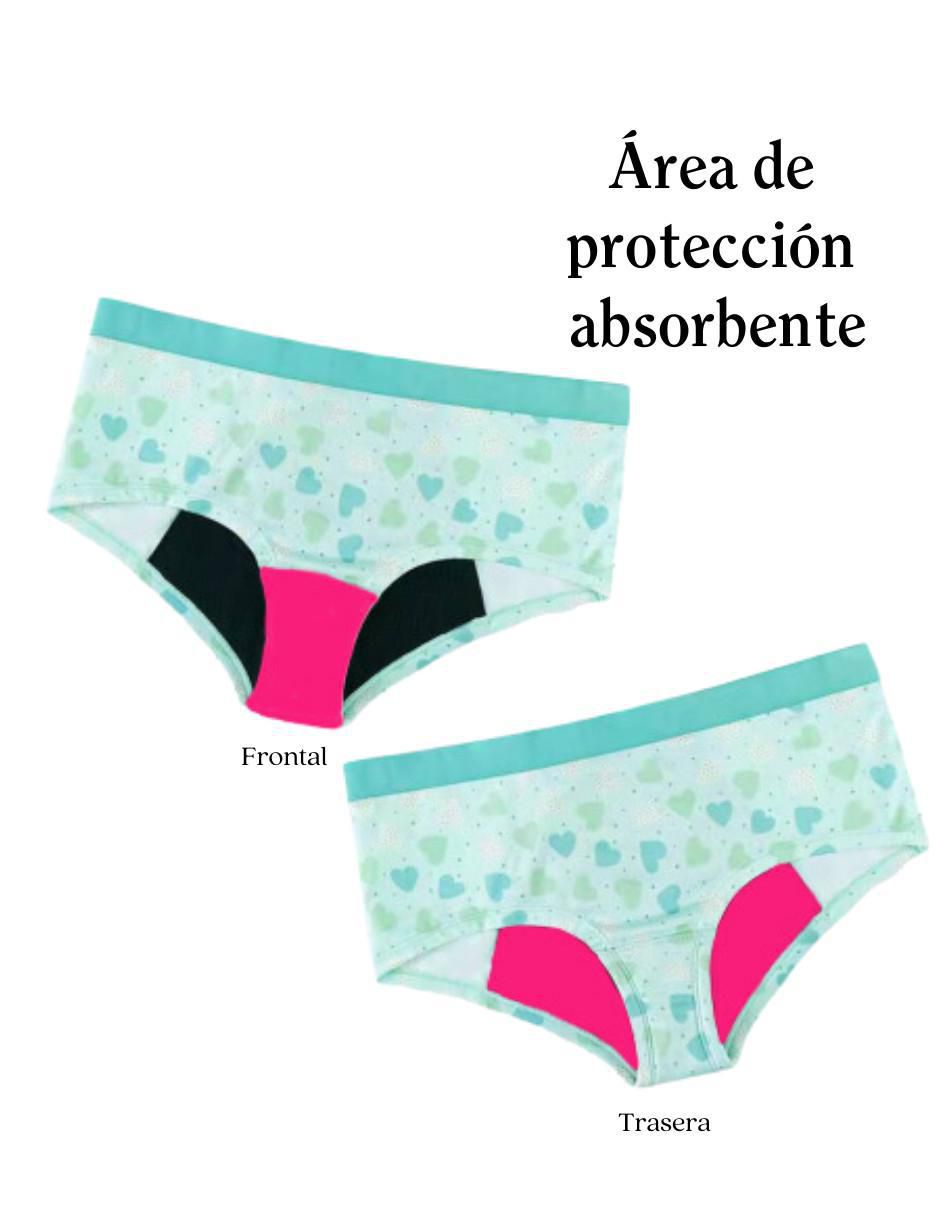 Panty menstrual flujo moderado 6