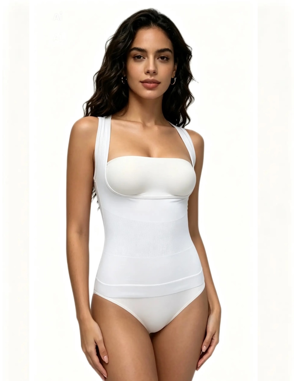 Camiseta tipo faja con compresión alta para mujer Camiseta tipo faja con compresión alta para mujer