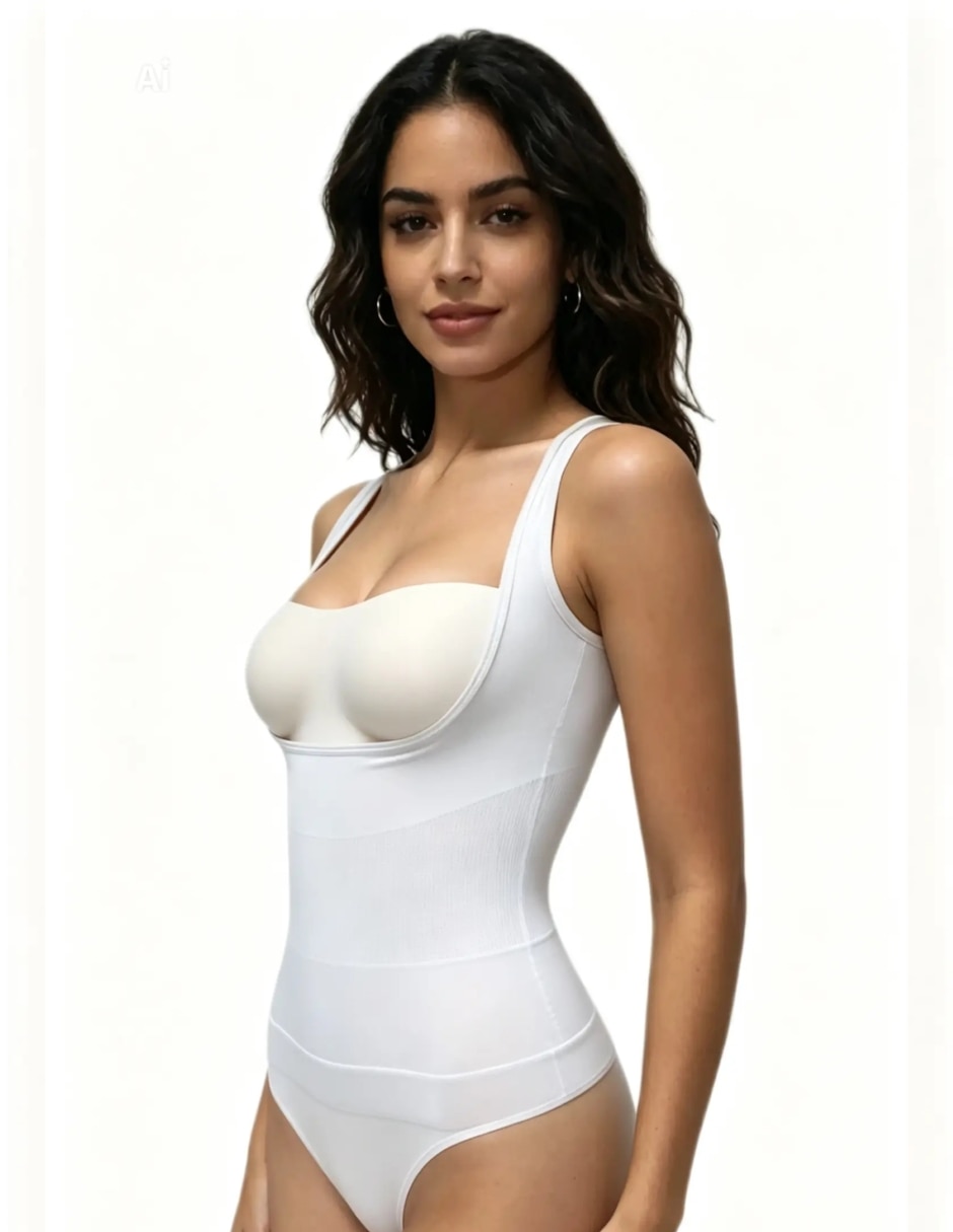 Camiseta tipo faja con compresión alta para mujer 2