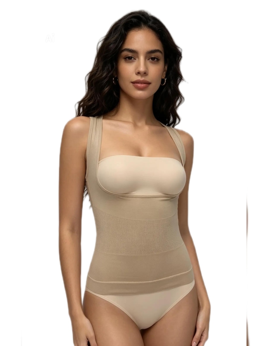 Camiseta tipo faja con compresión alta para mujer Camiseta tipo faja con compresión alta para mujer
