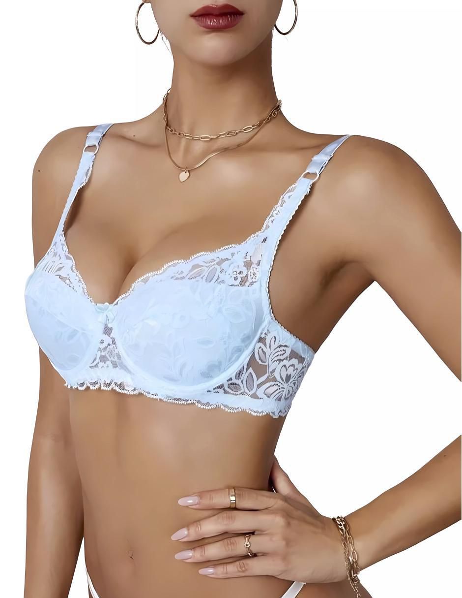Brassiere media copa para mujer 4