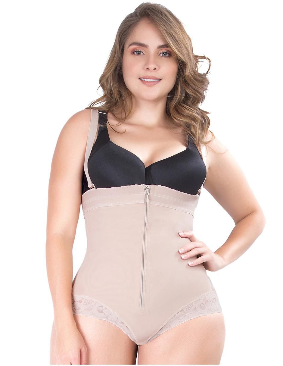 Faja colombiana con compresión media para mujer