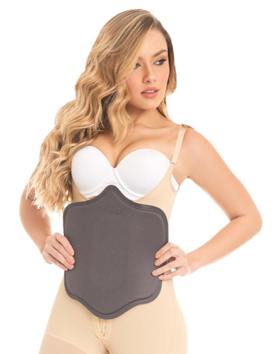 Moldeador abdominal con compresión media unisex 3