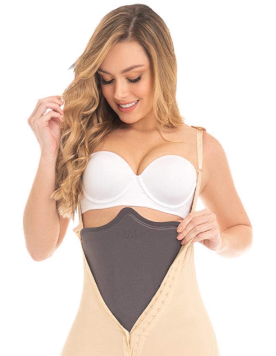 Moldeador abdominal con compresión media unisex 2