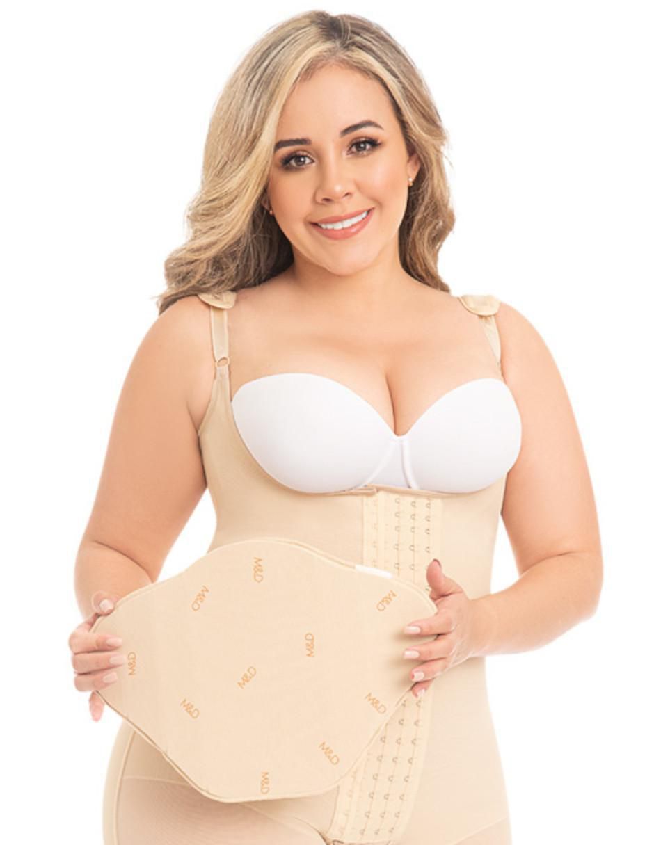 Moldeador abdominal con compresión media unisex 3