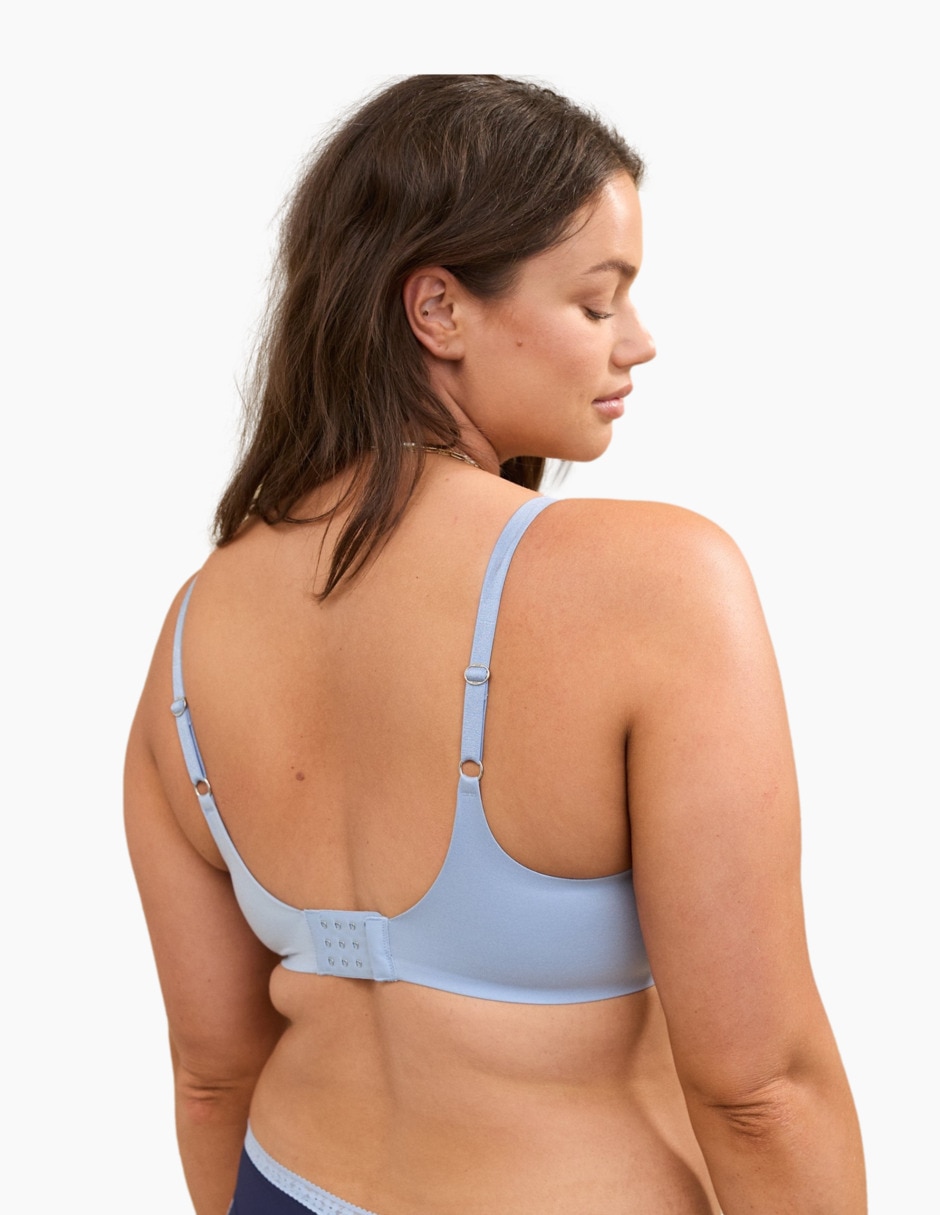 Brassiere balconette copa preformada para mujer 5
