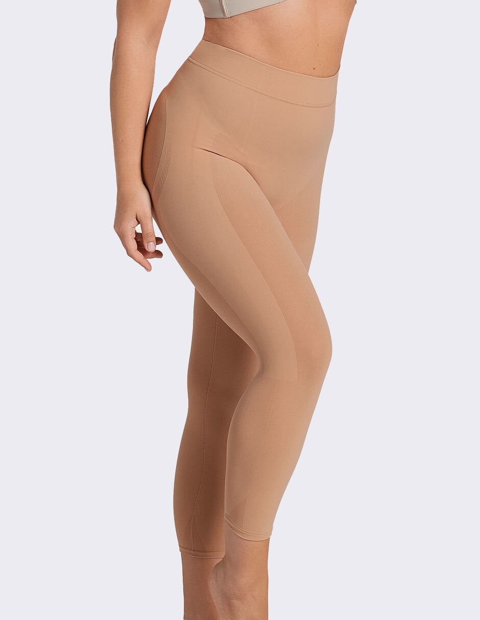 Leggins control de abdomen con compresión baja para mujer