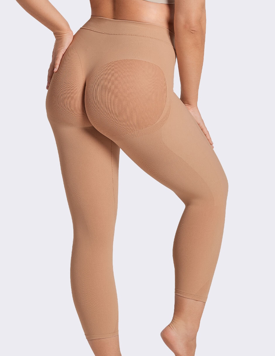 Leggins control de abdomen con compresión baja para mujer 2