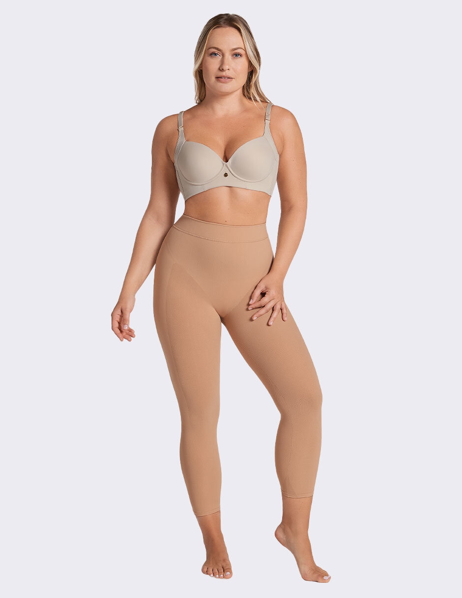 Leggins control de abdomen con compresión baja para mujer 4