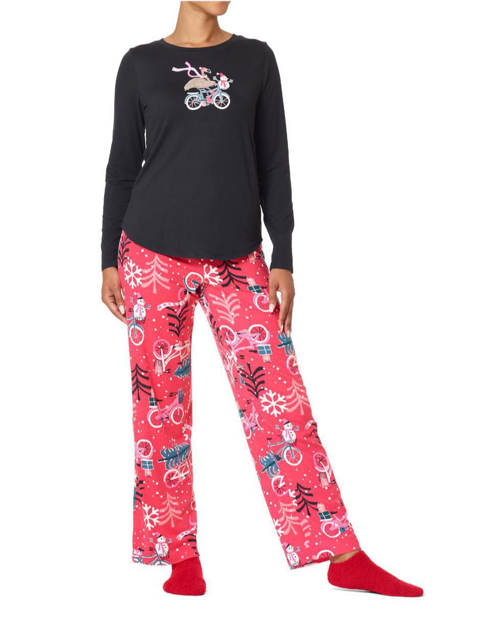 Conjunto pijama Otoño Biker scout para mujer