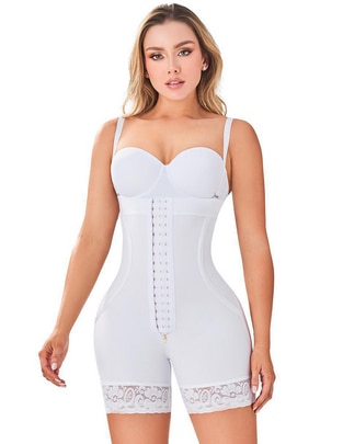 Faja tipo short con compresión media para mujer