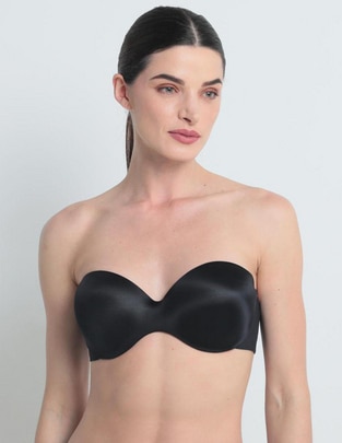Brassiere strapless con copa para mujer