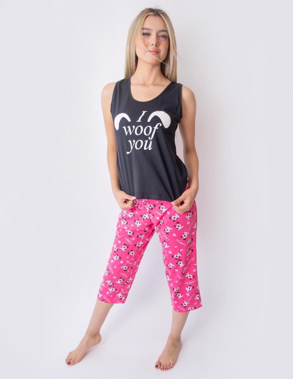 Conjunto pijama Primavera Verano para mujer 3