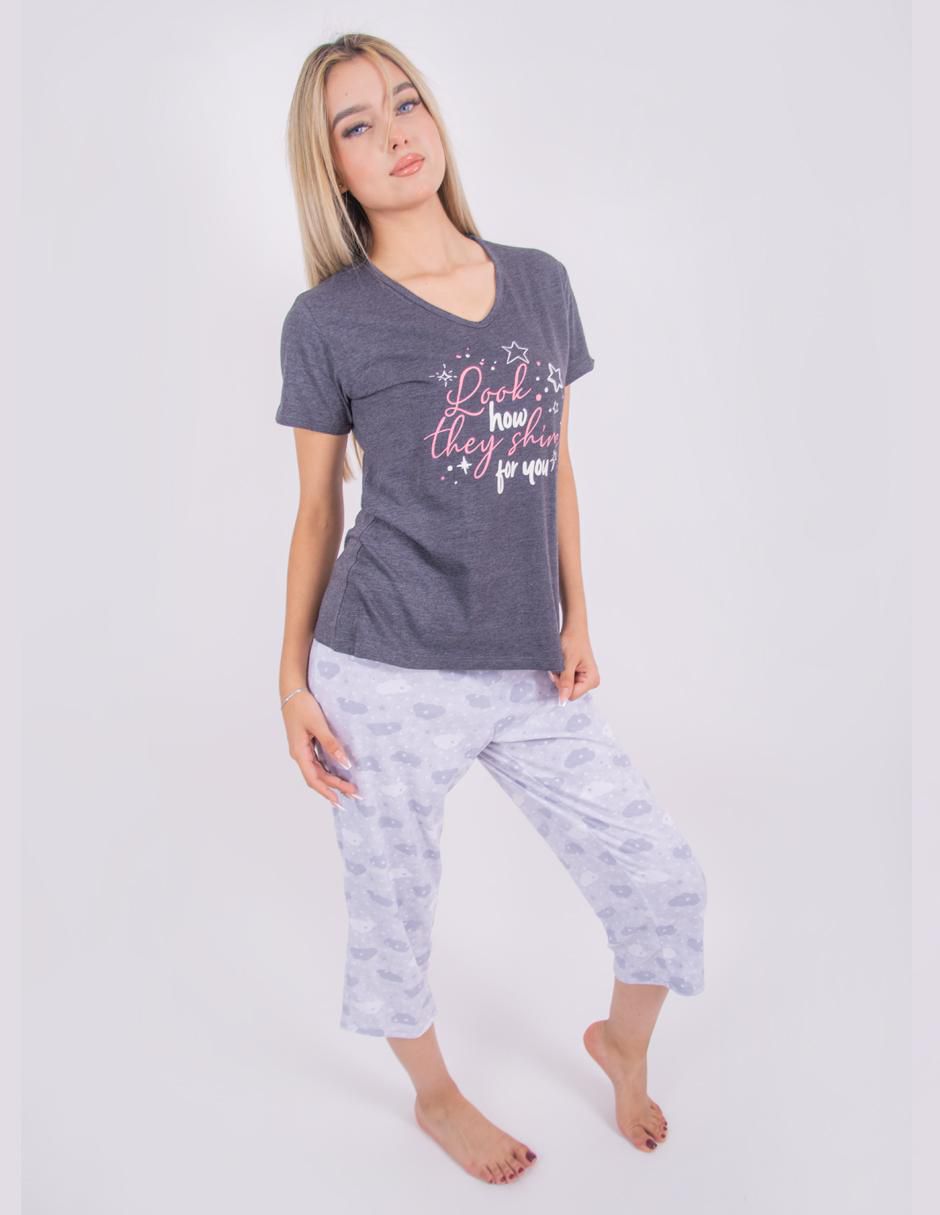 Conjunto pijama Primavera Verano para mujer 3