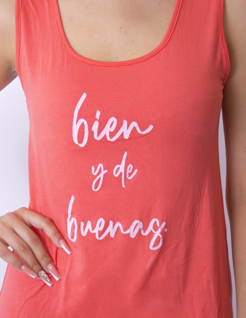 Camisón estampado