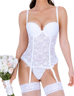 Corset estampado floral 1