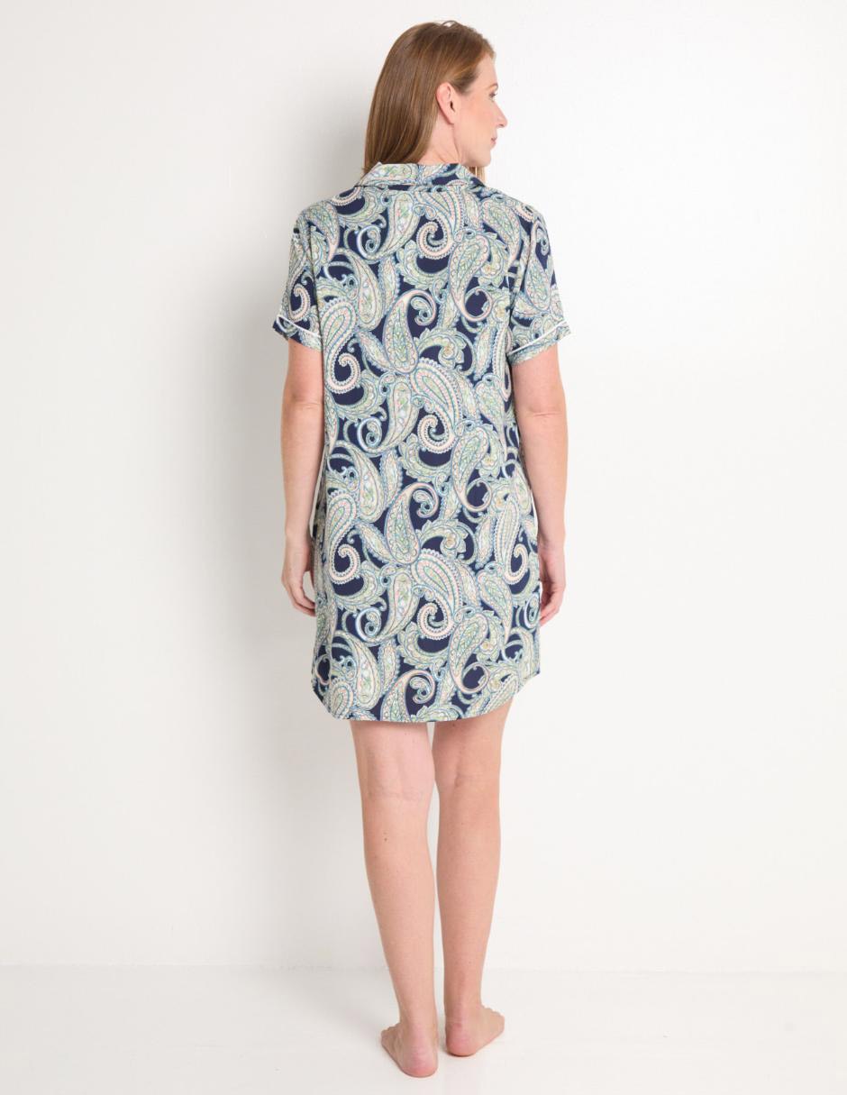 Camisón estampado paisley 2