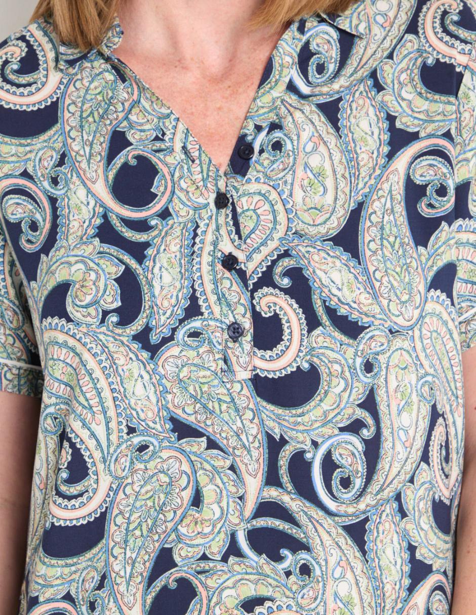 Camisón estampado paisley 4