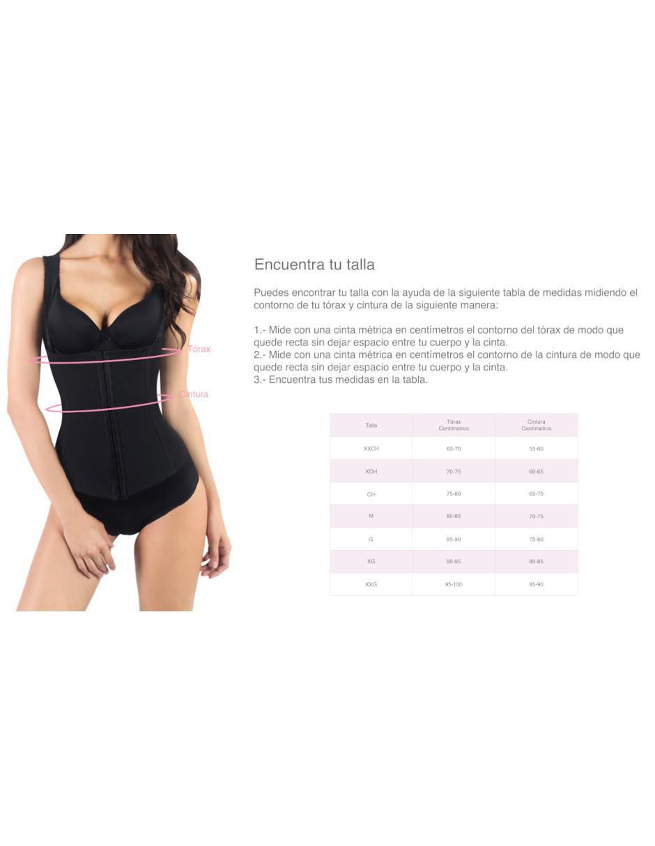 Moldeador de cintura con compresión alta para mujer