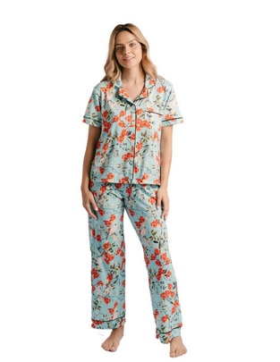 Conjunto pijama Cacatúas para mujer Conjunto pijama Cacatúas para mujer