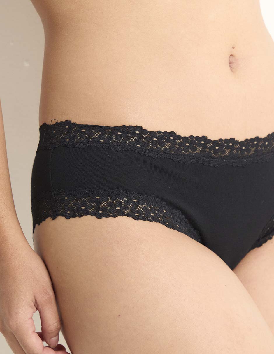 Hipster de algodón para mujer 2