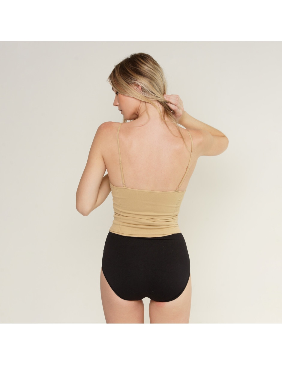 Camiseta tipo faja con compresión alta para mujer 2