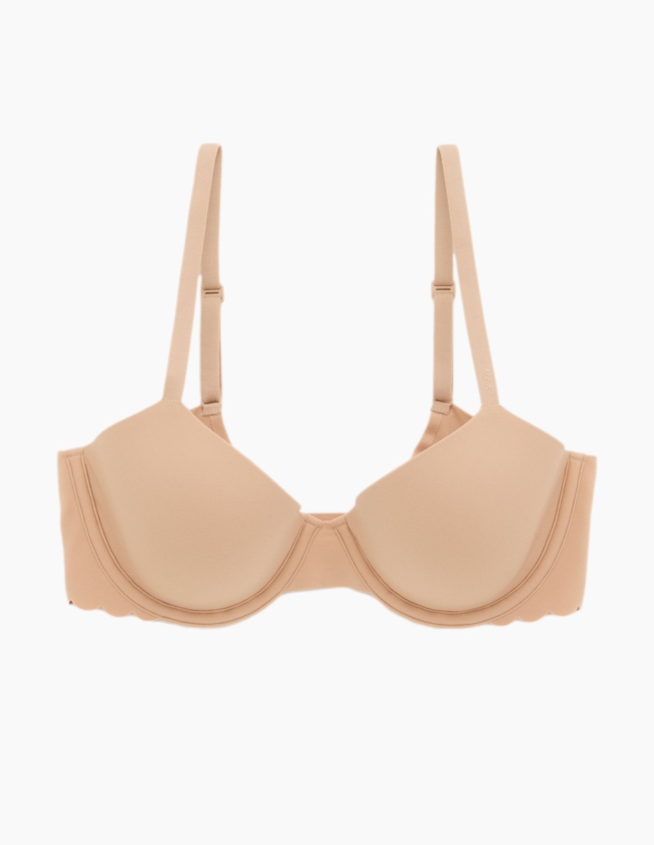 Brassiere balconette copa preformada para mujer 6