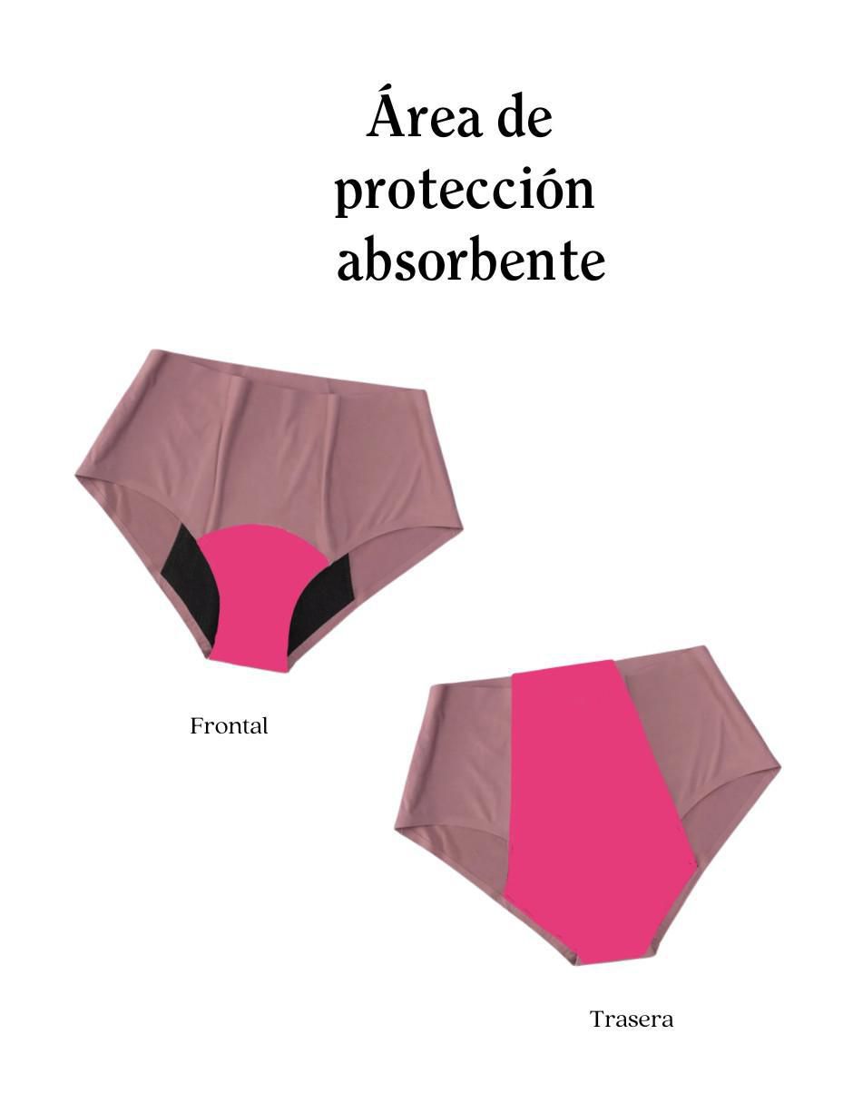 Panty menstrual flujo moderado