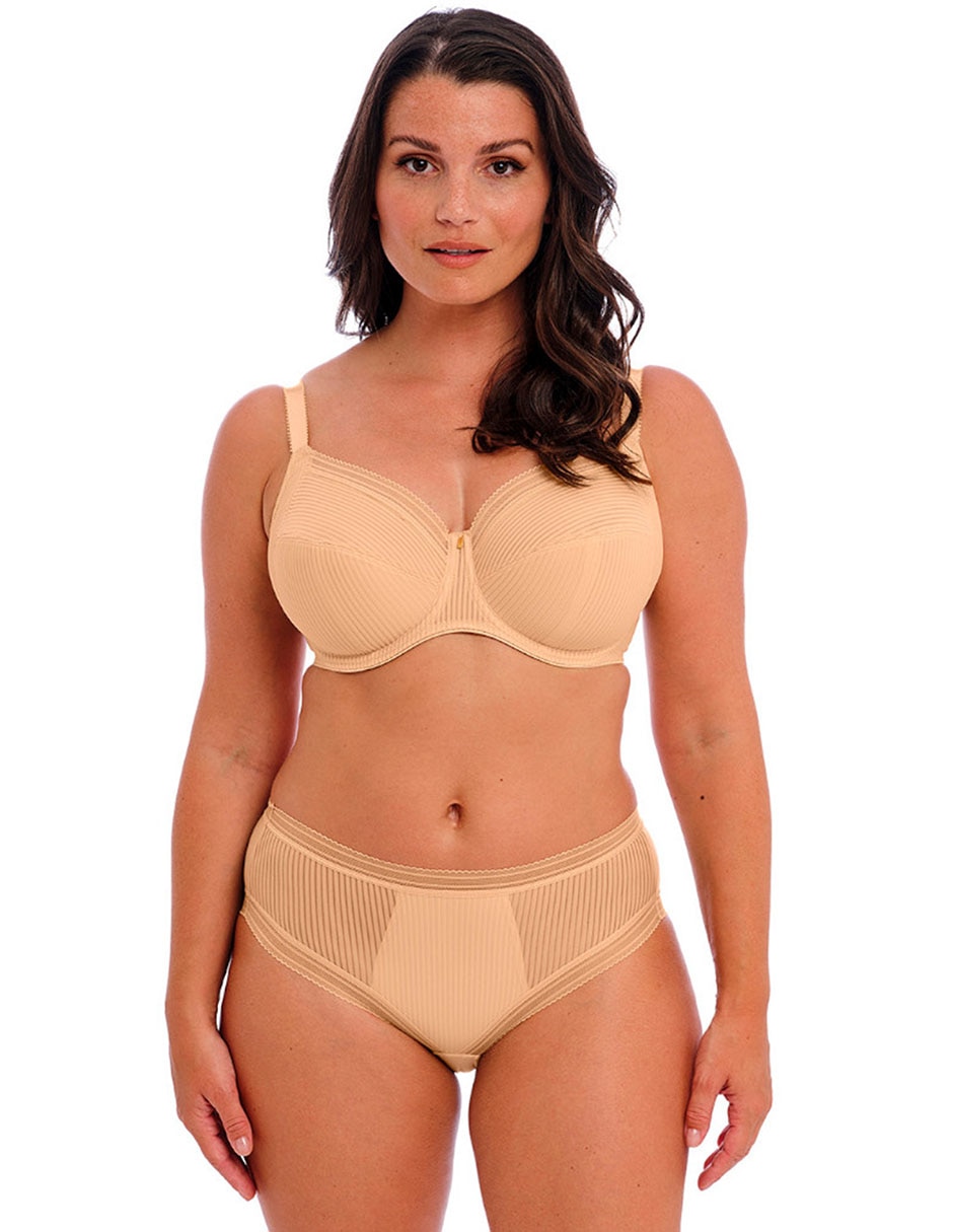 Brassiere demi fantasie copa preformada para mujer