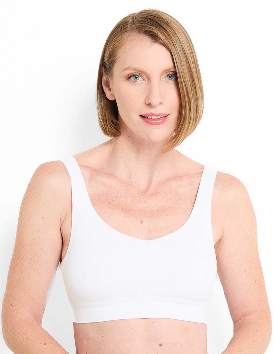 Brassiere peto medio copa removible para mujer