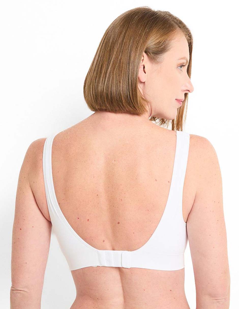 Brassiere peto medio copa removible para mujer