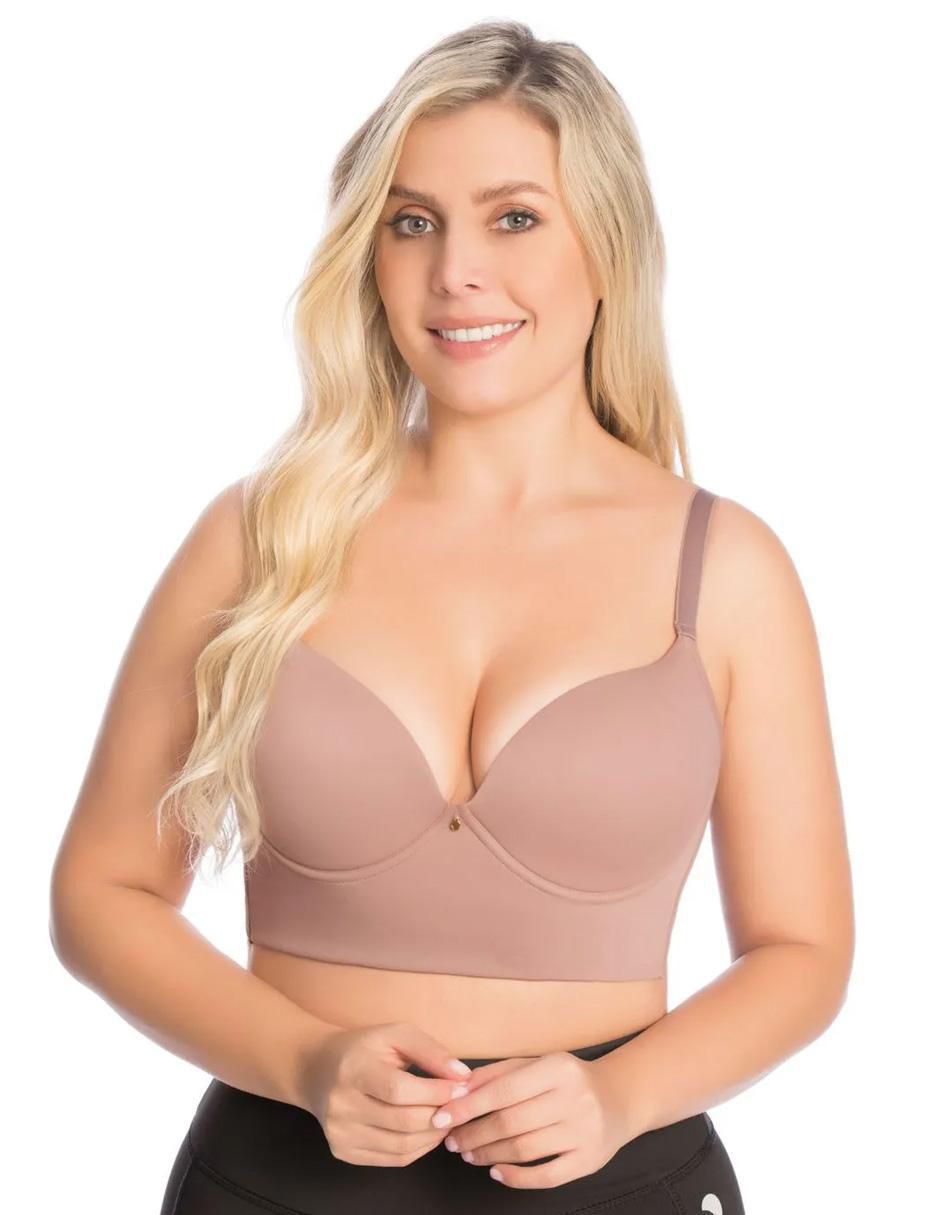 Faja tipo brassiere con compresión media para mujer 5