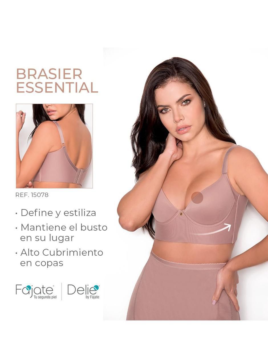 Faja tipo brassiere con compresión media para mujer 2