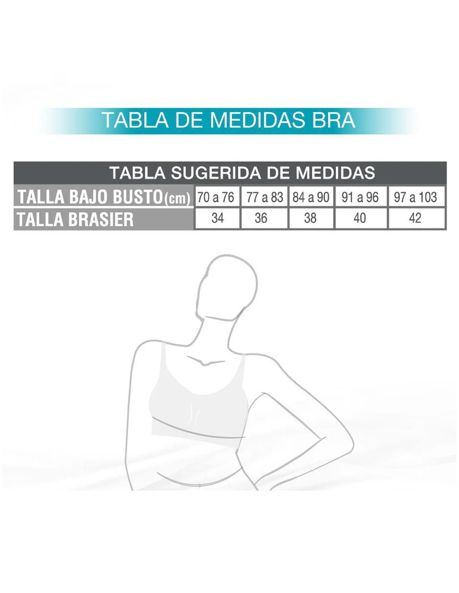 Faja tipo brassiere con compresión media para mujer 6