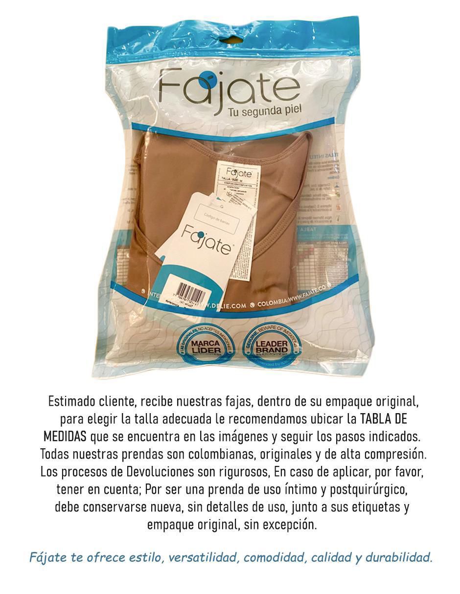 Faja tipo panty con compresión alta para mujer