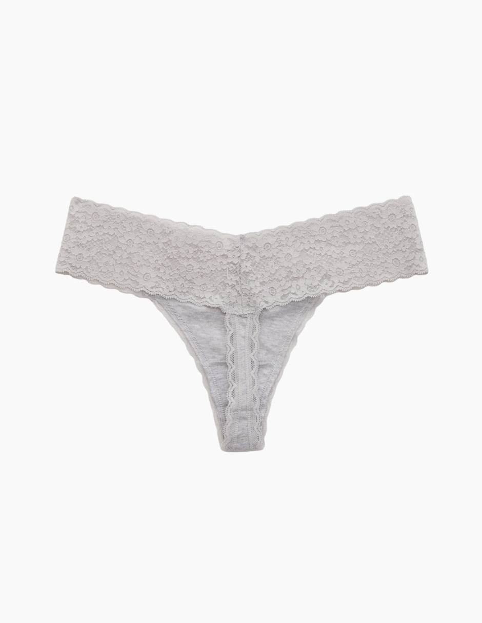 Tanga Aerie de algodón para mujer