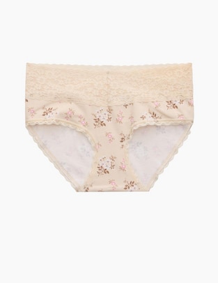 Hipster de algodón para mujer