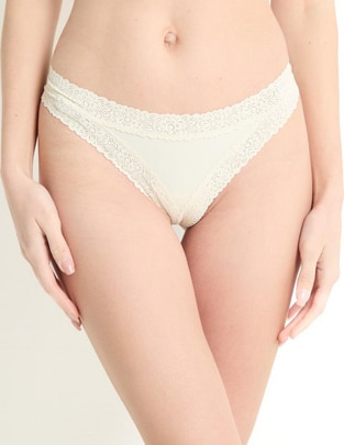 Tanga de algodón para mujer