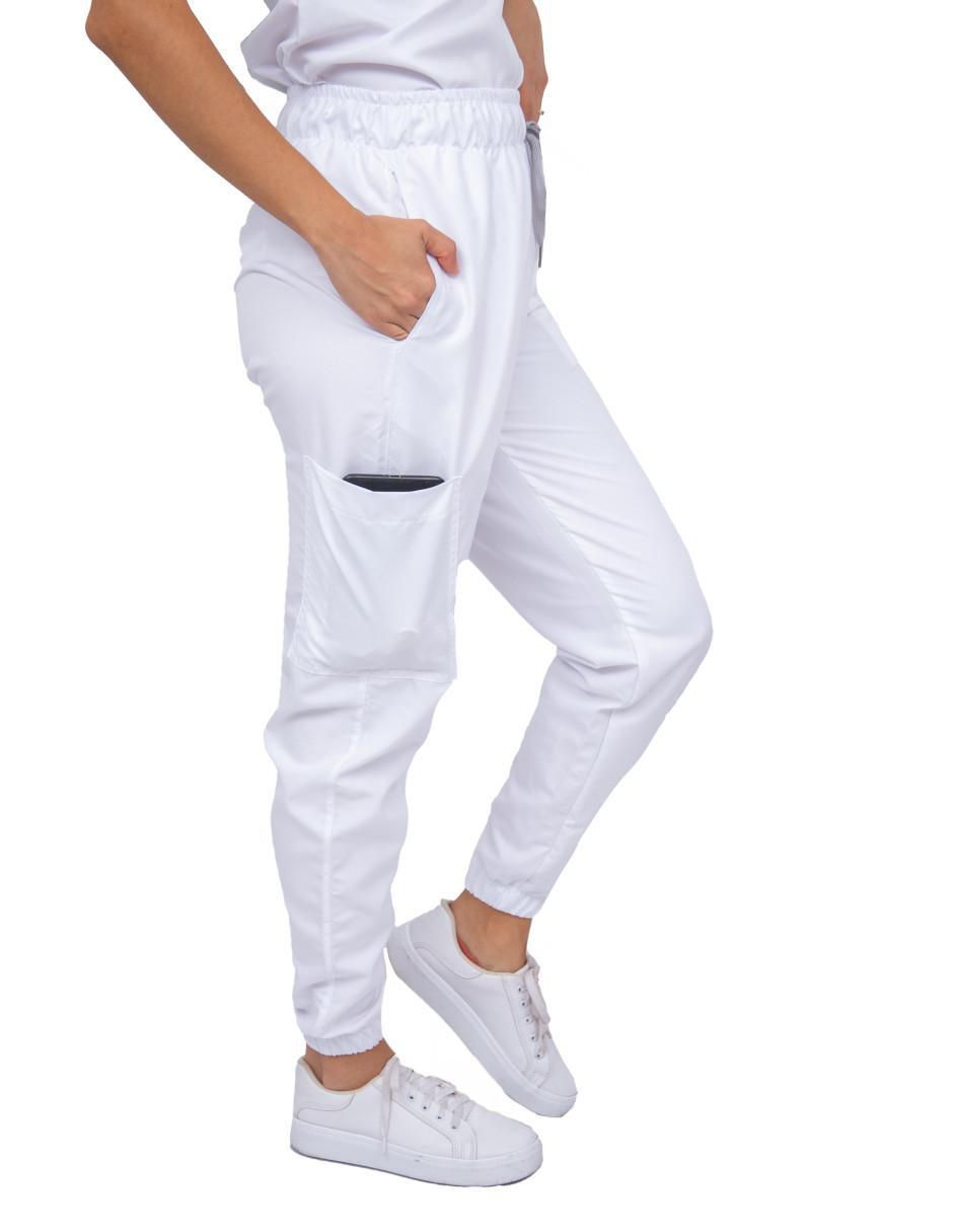 Pijama quirúrgica estilo relajado para mujer 4