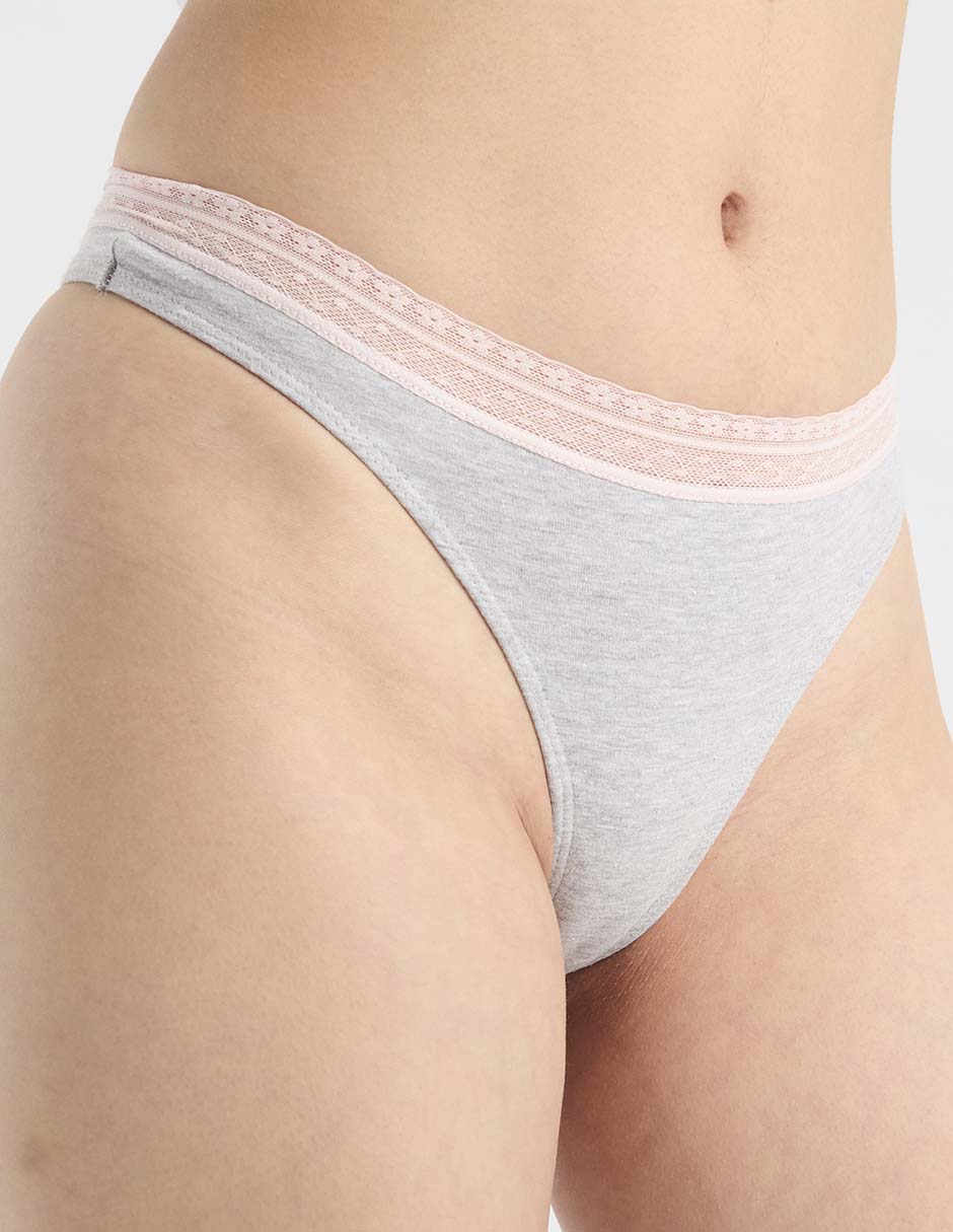 Tanga de algodón para mujer 3