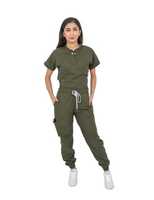 Pijama quirúrgica estilo relajado para mujer Pijama quirúrgica estilo relajado para mujer
