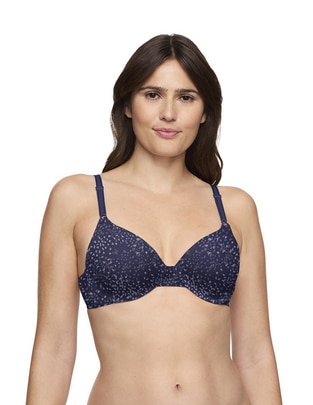 Brassiere demi Warner's copa preformada para mujer