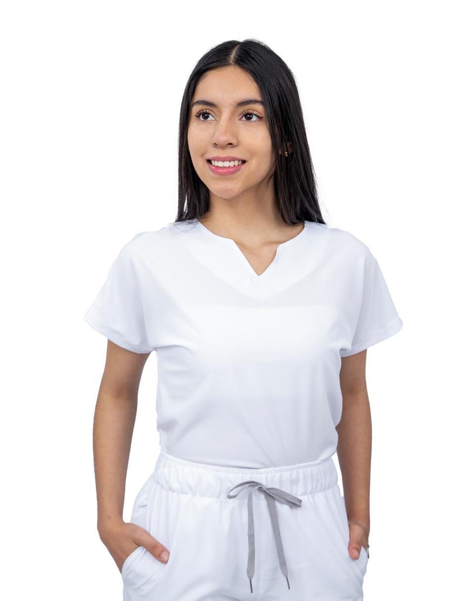 Pijama quirúrgica estilo relajado para mujer 2