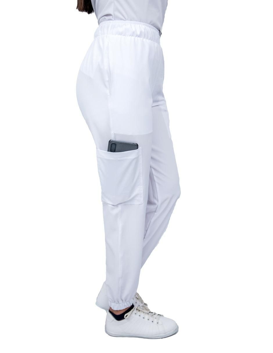 Pijama quirúrgica estilo relajado para mujer 4