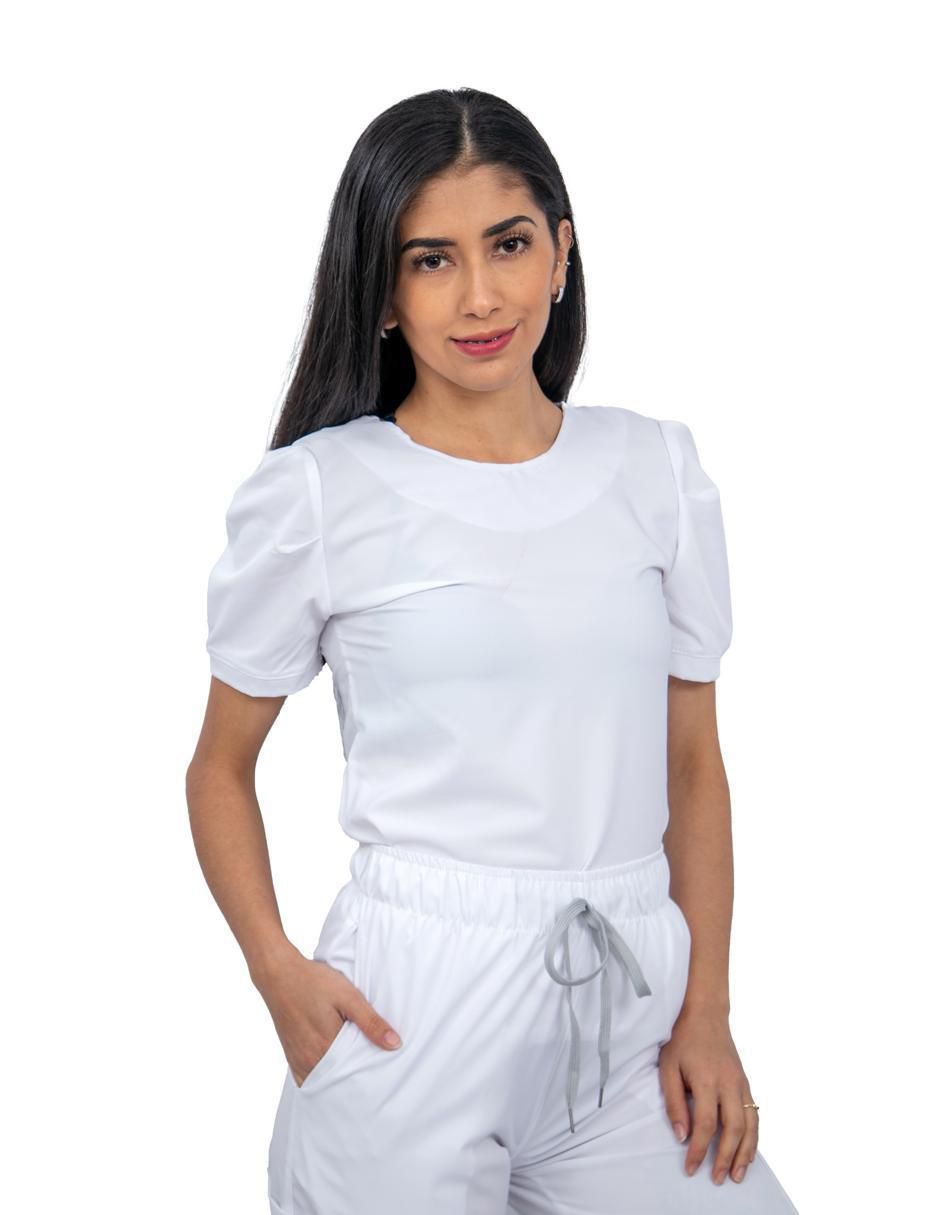 Pijama quirúrgica estilo relajado para mujer 2